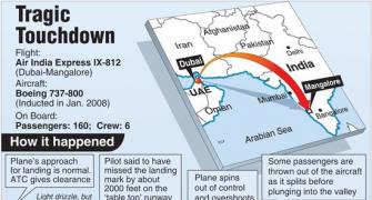 Graphic: How the Boeing touched down at Mangalore airport