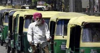 Over 10,000 autos go off Delhi roads