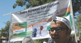 NRIs take to the streets to support Anna