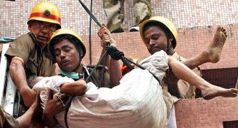 Seven held for Kolkata hospital fire