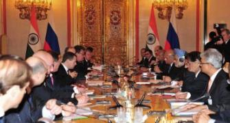 Prime Minister meets Russian President in Moscow