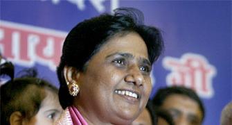 'Mayawati's move to split UP a political stunt'