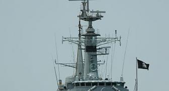 India and Pakistan clash over naval ships