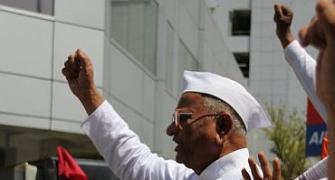 I haven't read Sonia's letter yet: Hazare