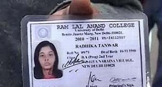 Delhi Univ student shot dead outside her college