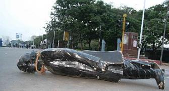 Desecration of statues in AP sparks controversy