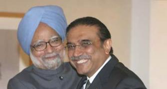 Zardari's India visit only to touch base with Dr Singh