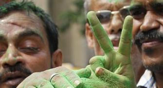 In PHOTOS: Mamata turns Bengal green