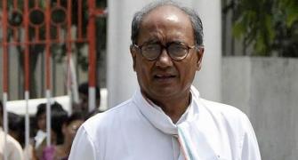Congress removes Digvijaya as party in charge of Goa, K'taka