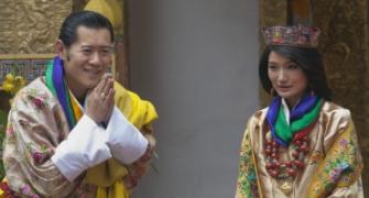 IMAGES: Bhutan's prince charming gets hitched