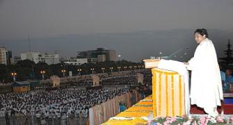 PIX: Mayawati's Rs 685-crore grand Dalit memorial in Noida