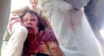 Gaddafi's last words: Don't shoot, don't shoot!