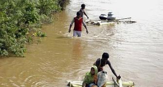 IN PICS: Orissa floods affect 14 lakh, maroon 1,200 villages