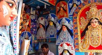 IN PHOTOS: Kolkata all set for Durga Pujo