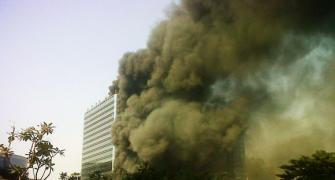 IMAGES: Fire at Mumbai's office hub; no casualties