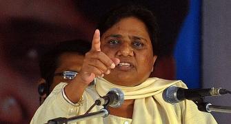 Mayawati meets UP Gov, demands President's rule in state