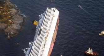 A terrifying night on the Costa Concordia