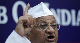 Slap only option when tolerance for graft runs out: Hazare