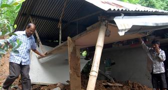 PICS: Landslide kills 3 in Assam; flood scene worsens