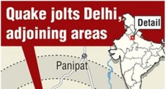 Earthquake jolts Delhi NCR; 5 injured