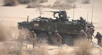 PHOTOS: Indian, US troops set Thar desert on fire!