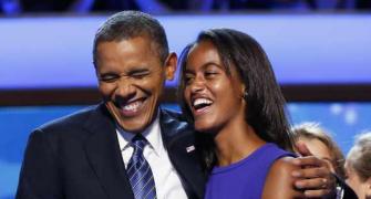 First job: Obama's daughter serves coffee! What did you do?