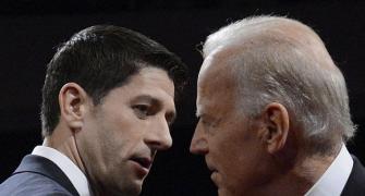 PIX: Biden, Ryan spar over Iran in US vice prez debate