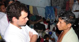 PHOTOS: Rahul visits relief camps in violence-hit Assam