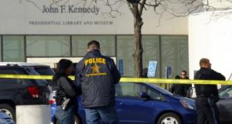 Third explosion at JFK Library in Boston: Police