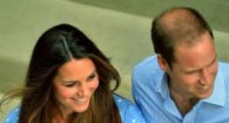 He's a little rascal, says Prince William on baby son