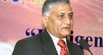 V K Singh justifies decision on Suhag promotion ban