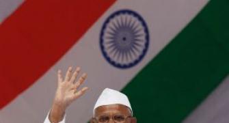 Poll results reflect people's anger against UPA: Hazare