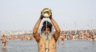 Crores arrive for Kumbh dip on 'Mauni Amavasya'