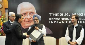 PM honours IFS officer Tanmaya Lal with SK Singh award