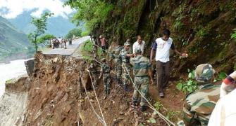 PICS: Absence of roads affecting relief supplies in U'khand