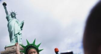 In PHOTOS: Lady Liberty is back!
