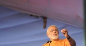 Modi CHALLENGES Congress: Let's have a debate on development