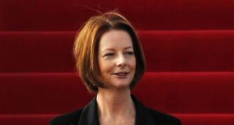 Row in Australia over PM Gillard's 'small breasts' menu