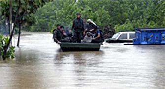 Heavy rains lash north India, Himachal CM stranded