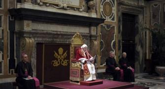 PHOTOS: Benedict XVI's papacy ends, leaves Vatican