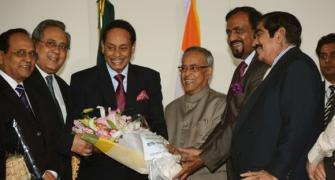 Democratic traditions will grow with time: Prez in B'desh