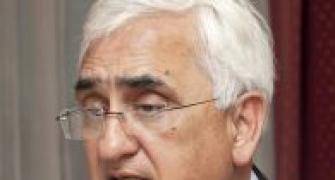 Khurshid arrives in China on two-day visit