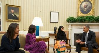 PHOTO: Malala's date with the Obamas
