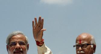 Will be happy to see Narendrabhai as PM: Advani