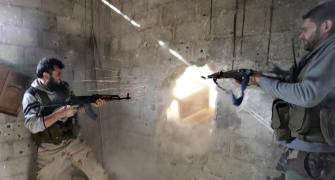 PHOTOS: All-powerful Syrian rebels loaded with America's big guns