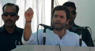 PHOTOS: Your dream is my dream, Rahul tells the poor