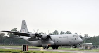 IAF's 'Super Hercules' transporter lands at Jammu
