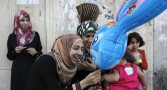 PHOTOS: Balloons, ice creams, siesta amid Israel-Hamas war