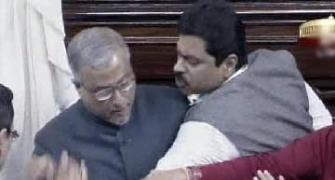 No Telangana Bill in Rajya Sabha, official heckled by TDP member