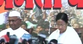 Hazare, Mamata and a tale of two fronts
